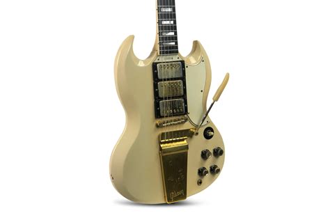1963 Gibson Sg Custom In Polaris White Guitar Hunter