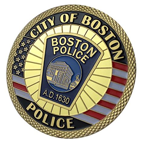 Boston Police Department Bpd G P Challenge Coin 1147