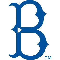 Brooklyn Dodgers Primary Logo | Sports Logo History png image