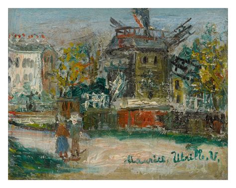Maurice Utrillo Moulin De La Galette Impressionist And Modern Art Day