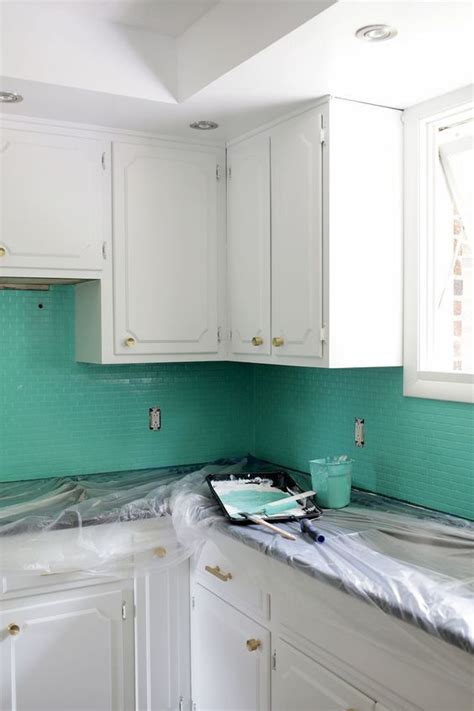 How To Paint Over Tile Need To Do This Click Through For Tutorial Kitchen Redo Kitchen Paint