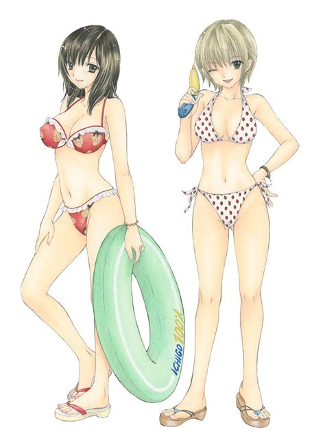 Toujou Aya And Nishino Tsukasa Ichigo Percent Drawn By Ozaki Mirai Danbooru