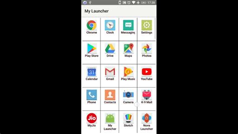 Android Custom Launcher Creating Your Own Android Launcher Youtube