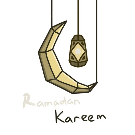 Ramadan Lantern Hd Transparent Moon And Lantern Ramadan Moon Ramadan