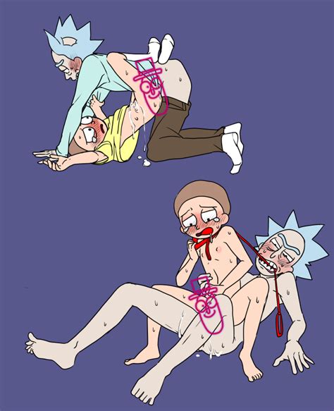 Mortimer Smith Morty Smith Rick Sanchez Rick And Morty Tagme Barefoot Blue Background