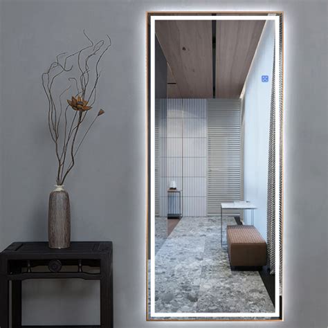 Kate & laurel all things decor new at. China Large Full Length LED Bathroom Mirrors Around Light ...
