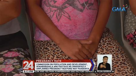 24 Oras Cpd Ikinababahala Ang Pagtaas Ng Unwanted O Unplanned Pregnancy Ngayong May Pandemya