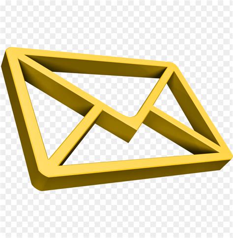 Email Icons Gold Png Image With Transparent Background Toppng