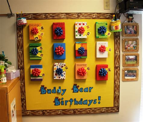 Birthday Bulletin Board Ideas For Preschool Birthday Bulletin Board