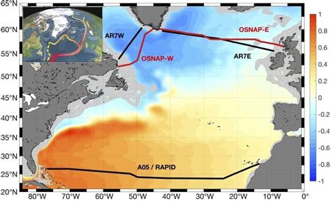Stable Ocean Circulation In Changing North Atlantic Ocean Study Finds