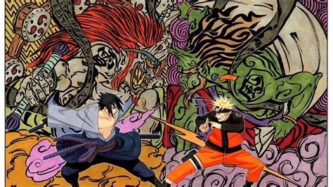 🥇 Uchiha Sasuke Naruto Shippuden Artbook Manga Uzumaki Naruto