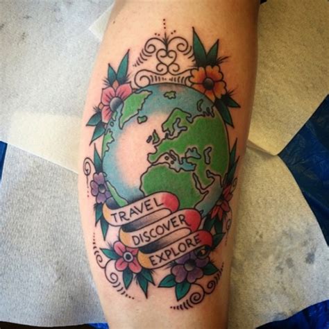 40 Travel Inspired Tattoos From Travelers Bloggers And Myself Camera