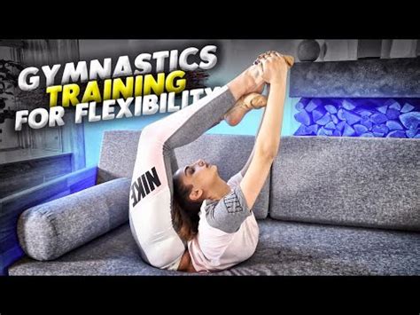 Gymnastics Training For Flexibility Stretching Routines Flexible Girl