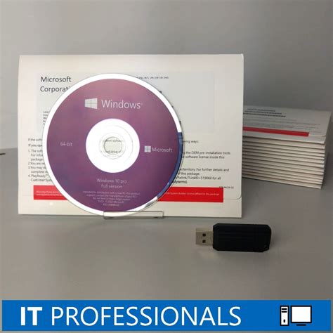 Microsoft Windows 10 Pro Dvd And 11 Pro Usb With Activation Key 🚚 Fast