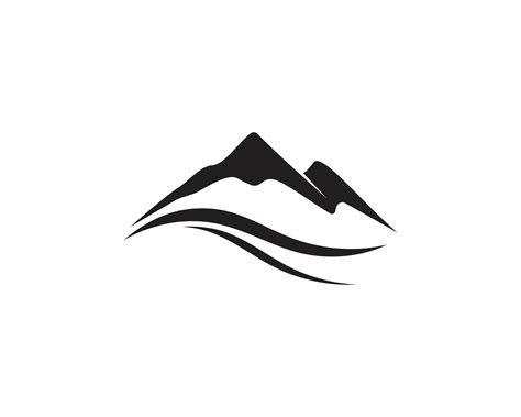 Minimalist Landscape Mountain Logo Design Inspirations 596827 Vector