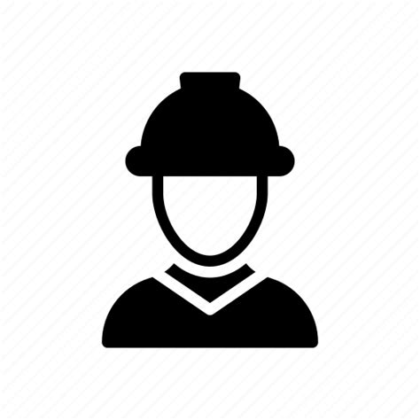 Avatar Builder Engineer Man Worker Icon