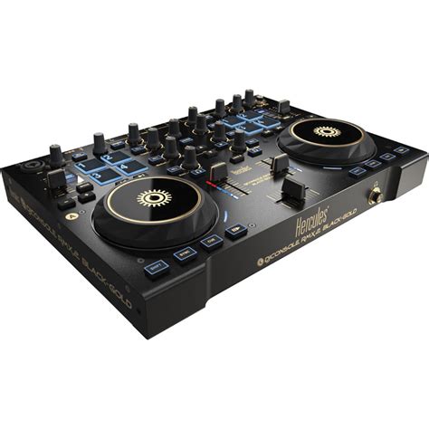 Hercules Dj Console Rmx 2 Controller Black And Gold 4769259 Bandh