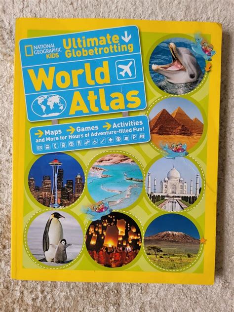 National Geographic Kids World Atlas Hobbies And Toys Books And Magazines