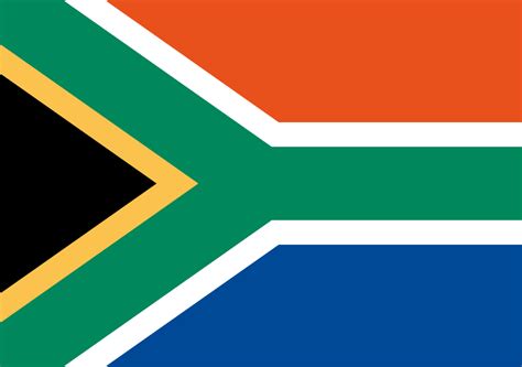 Africa Do Sul Bandeira