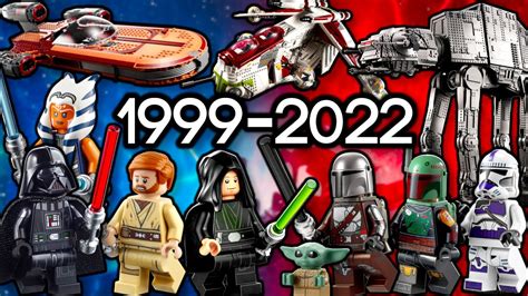 Every Lego Star Wars Set Ever Made 1999 2022 Youtube