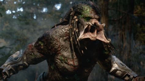 In the recent predators movie, rodriguez made it clear from the outset that he wanted schwarzenegger to make an appearance but he was still busy. The Predator Red Band Trailer: Plenty of Blood, Guts, and Gore