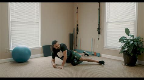 Foam Rolling The Inner Thigh At Home Youtube