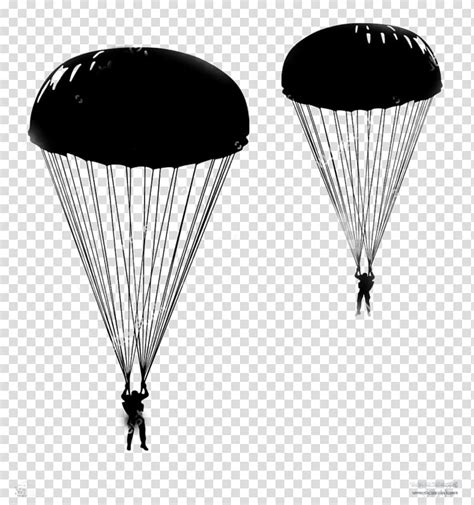 Parachuting Parachute Paratrooper Parachute Transparent Background