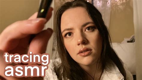 Asmr Tracing And Drawing On Your Face Cozy Personal Attention Youtube