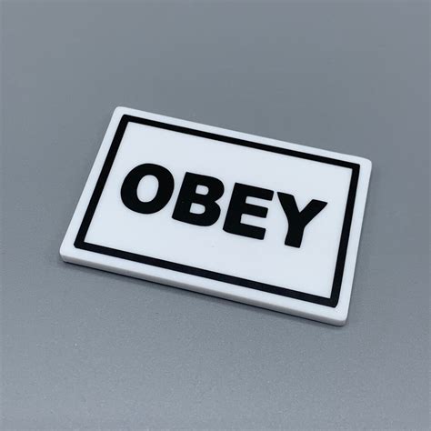 They Live Inspired Obey Magnet Etsy
