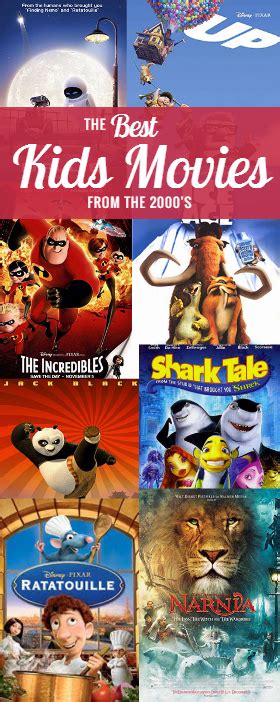 Despite the launch of disney+, viewers can still stream some of mickey's best flicks, tv shows and documentaries elsewhere. The Best Kids Movies From the 2000's | Best kid movies ...