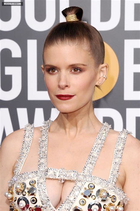 Kate Mara Nude Tits In Th Annual Golden Globe Awards In Beverly Hill
