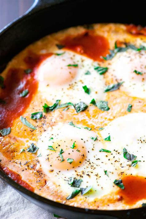 It is prepared by pouring syrup into the glass, adding milk, lightly stirring it with a spoon. Creamy Italian Baked Eggs - Homemade Hooplah