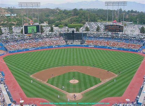 Dodger Stadium Chavez Ravine Home Of The Los Angeles Dodgers
