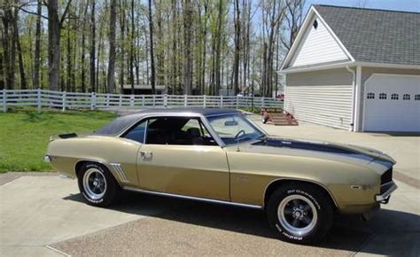 1969 Camaro Z28 Low Miles Fully Restored Z 28 Gold S Matching