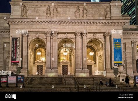 New York Public Library At 42nd Street Hi Res Stock Photography And