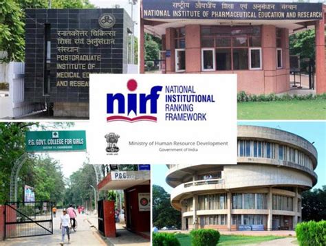 Chandigarh Mohali Institutes Shine In Nirf Ranking Niper 1st Pgimer