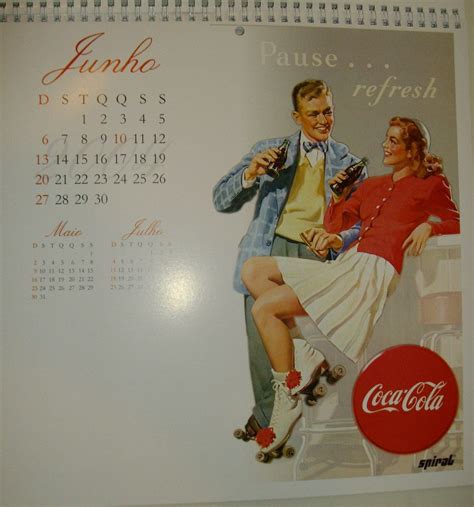 Coke Pin Up Calendars