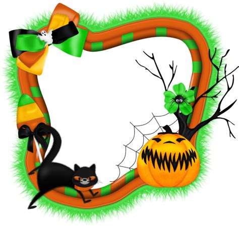 Halloween Photo Frame Overlay For Facebook With Pumpkin Scary Filter