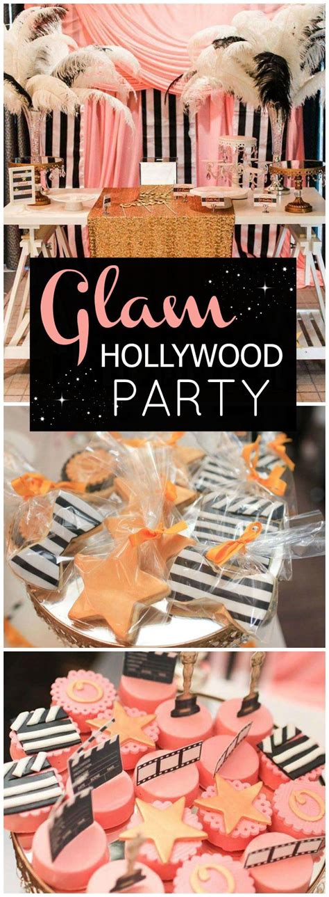 Glam Hollywood Birthday Glam 10th Hollywood Birthday Party