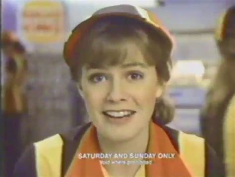 1982 Burger King Christmas Commercial With Lea Thompson Elisabeth Shue