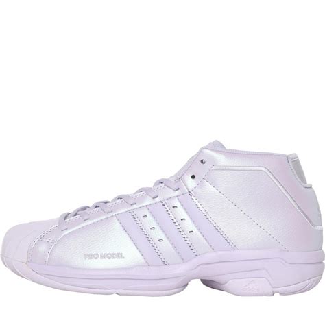 Buy Adidas Mens Pro Model 2g Basketball Shoes Purple Tintpurple Tint