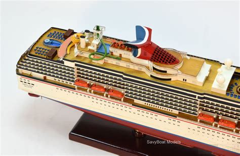 Carnival Legend Cruise Ship Handcrafted Ship Model Savyboat Model