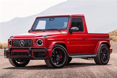 Mercedes G63 Looks Perfect As A Single Cab Pickup Truck Carbuzz