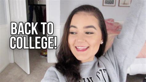 Finally Back To College Youtube