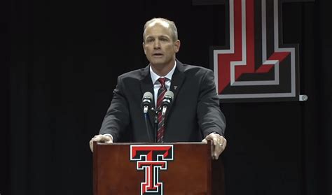 Matt Wells Discusses His Transition To Texas Tech Big 12 Parity And