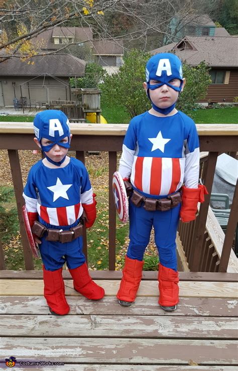 Captain America Costumes Unique Diy Costumes