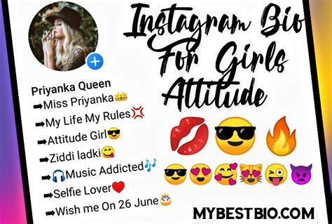 100 Best Instagram Bio For Girls Stylish And Attitude Insta Bio 2021