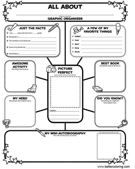 You can find english esl worksheets for home learning, online practice, distance learning and english classes. All About ME Coloring Pages Preschool Kids Worksheets ...