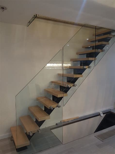 Interior And Glass Stair Railing Glass Ninja Get A Custom Quote Today