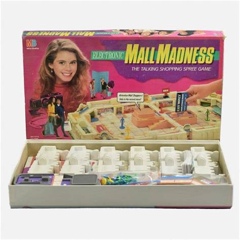 Vintage 1989 Mall Madness Electronic Board Game Working